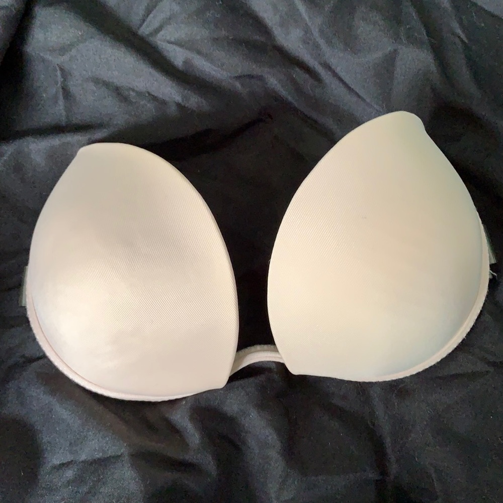 Backless/strapless/push up bra, size 2